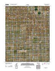 Hough SW Oklahoma Historical topographic map, 1:24000 scale, 7.5 X 7.5 Minute, Year 2012