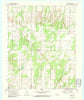 Hucmac Oklahoma Historical topographic map, 1:24000 scale, 7.5 X 7.5 Minute, Year 1972