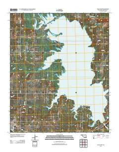 Hugo Dam Oklahoma Historical topographic map, 1:24000 scale, 7.5 X 7.5 Minute, Year 2013