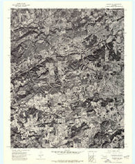 Hulbert NE Oklahoma Historical topographic map, 1:24000 scale, 7.5 X 7.5 Minute, Year 1972