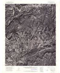 Hulbert SW Oklahoma Historical topographic map, 1:24000 scale, 7.5 X 7.5 Minute, Year 1972