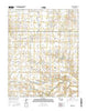Hunter Oklahoma Current topographic map, 1:24000 scale, 7.5 X 7.5 Minute, Year 2016