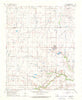 Hunter Oklahoma Historical topographic map, 1:24000 scale, 7.5 X 7.5 Minute, Year 1968