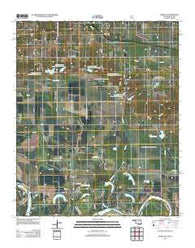 Idabel SE Oklahoma Historical topographic map, 1:24000 scale, 7.5 X 7.5 Minute, Year 2012