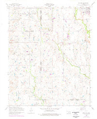 Indiahoma Oklahoma Historical topographic map, 1:24000 scale, 7.5 X 7.5 Minute, Year 1956