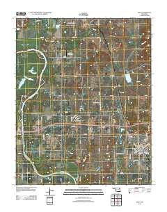 Inola Oklahoma Historical topographic map, 1:24000 scale, 7.5 X 7.5 Minute, Year 2013