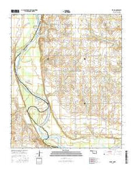 Irving Oklahoma Current topographic map, 1:24000 scale, 7.5 X 7.5 Minute, Year 2016
