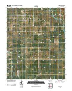 Isabella Oklahoma Historical topographic map, 1:24000 scale, 7.5 X 7.5 Minute, Year 2012