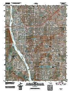 Jenks Oklahoma Historical topographic map, 1:24000 scale, 7.5 X 7.5 Minute, Year 2010