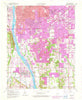 Jenks Oklahoma Historical topographic map, 1:24000 scale, 7.5 X 7.5 Minute, Year 1952