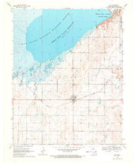 Jet Oklahoma Historical topographic map, 1:24000 scale, 7.5 X 7.5 Minute, Year 1969