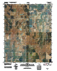 Jet SE Oklahoma Historical topographic map, 1:24000 scale, 7.5 X 7.5 Minute, Year 2009