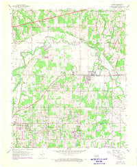 Jones Oklahoma Historical topographic map, 1:24000 scale, 7.5 X 7.5 Minute, Year 1955