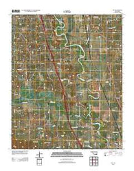 Joy Oklahoma Historical topographic map, 1:24000 scale, 7.5 X 7.5 Minute, Year 2012