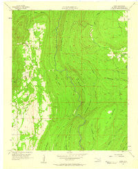 Jumbo Oklahoma Historical topographic map, 1:24000 scale, 7.5 X 7.5 Minute, Year 1957