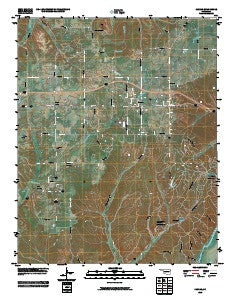 Kansas Oklahoma Historical topographic map, 1:24000 scale, 7.5 X 7.5 Minute, Year 2010