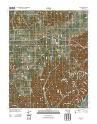 Kansas Oklahoma Historical topographic map, 1:24000 scale, 7.5 X 7.5 Minute, Year 2012
