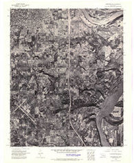 Keefeton NE Oklahoma Historical topographic map, 1:24000 scale, 7.5 X 7.5 Minute, Year 1972