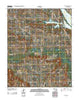 Keefton Oklahoma Historical topographic map, 1:24000 scale, 7.5 X 7.5 Minute, Year 2012