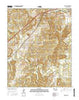 Kellyville Oklahoma Current topographic map, 1:24000 scale, 7.5 X 7.5 Minute, Year 2016