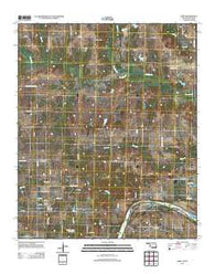 Kemp Oklahoma Historical topographic map, 1:24000 scale, 7.5 X 7.5 Minute, Year 2013