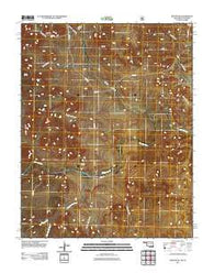 Kenton NE Oklahoma Historical topographic map, 1:24000 scale, 7.5 X 7.5 Minute, Year 2011