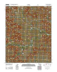 Kenton NE Oklahoma Historical topographic map, 1:24000 scale, 7.5 X 7.5 Minute, Year 2012