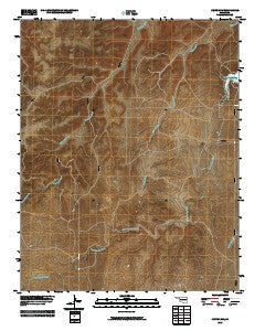 Kenton SW Oklahoma Historical topographic map, 1:24000 scale, 7.5 X 7.5 Minute, Year 2010
