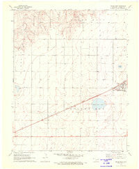 Keyes West Oklahoma Historical topographic map, 1:24000 scale, 7.5 X 7.5 Minute, Year 1971