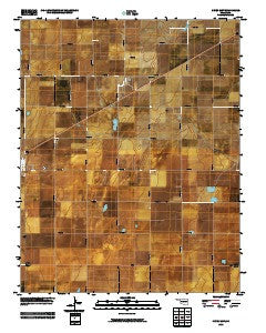 Keyes East Oklahoma Historical topographic map, 1:24000 scale, 7.5 X 7.5 Minute, Year 2010
