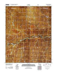 Keyes NW Oklahoma Historical topographic map, 1:24000 scale, 7.5 X 7.5 Minute, Year 2011