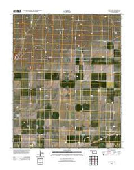 Keyes SW Oklahoma Historical topographic map, 1:24000 scale, 7.5 X 7.5 Minute, Year 2012