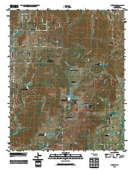 Kiefer SW Oklahoma Historical topographic map, 1:24000 scale, 7.5 X 7.5 Minute, Year 2010