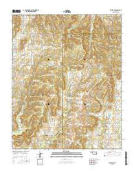 Kiefer SW Oklahoma Current topographic map, 1:24000 scale, 7.5 X 7.5 Minute, Year 2016