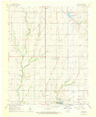 Kildare Oklahoma Historical topographic map, 1:24000 scale, 7.5 X 7.5 Minute, Year 1968