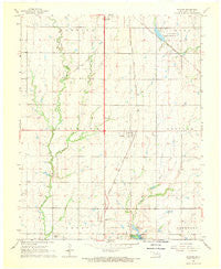 Kildare Oklahoma Historical topographic map, 1:24000 scale, 7.5 X 7.5 Minute, Year 1968