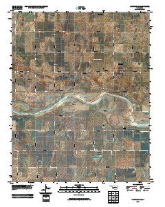 Kingfisher NE Oklahoma Historical topographic map, 1:24000 scale, 7.5 X 7.5 Minute, Year 2009