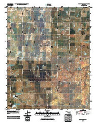 Kingfisher SE Oklahoma Historical topographic map, 1:24000 scale, 7.5 X 7.5 Minute, Year 2009