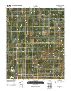 Kingfisher SE Oklahoma Historical topographic map, 1:24000 scale, 7.5 X 7.5 Minute, Year 2012
