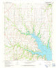 Kingston North Oklahoma Historical topographic map, 1:24000 scale, 7.5 X 7.5 Minute, Year 1967