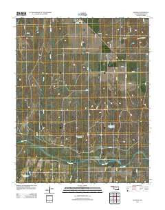 Knowles Oklahoma Historical topographic map, 1:24000 scale, 7.5 X 7.5 Minute, Year 2012
