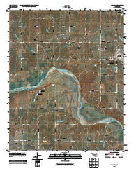 Konawa Oklahoma Historical topographic map, 1:24000 scale, 7.5 X 7.5 Minute, Year 2009