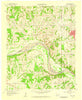 Konawa Oklahoma Historical topographic map, 1:24000 scale, 7.5 X 7.5 Minute, Year 1958