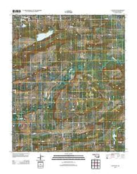 Lafayette Oklahoma Historical topographic map, 1:24000 scale, 7.5 X 7.5 Minute, Year 2012