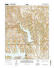 Lake Carl Blackwell Oklahoma Current topographic map, 1:24000 scale, 7.5 X 7.5 Minute, Year 2016