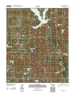 Lake Fuqua Oklahoma Historical topographic map, 1:24000 scale, 7.5 X 7.5 Minute, Year 2012