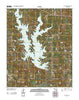 Lake Murray Oklahoma Historical topographic map, 1:24000 scale, 7.5 X 7.5 Minute, Year 2012