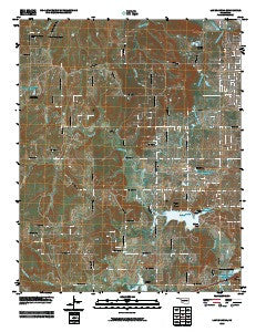 Lake Sahoma Oklahoma Historical topographic map, 1:24000 scale, 7.5 X 7.5 Minute, Year 2010