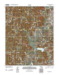 Lake Sahoma Oklahoma Historical topographic map, 1:24000 scale, 7.5 X 7.5 Minute, Year 2012