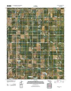 Lamont SE Oklahoma Historical topographic map, 1:24000 scale, 7.5 X 7.5 Minute, Year 2012